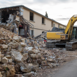 Remblais : aménagements de terrain avant construction Pont-du-Chateau